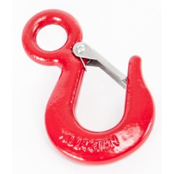 Safety hook with spring loaded gate - Capacity: 750 kg (1500 lb) PCA-1281