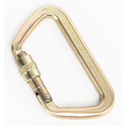 Steel Locking Carabiner - MBS: 70kN PCA-1701