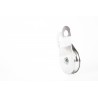 Single Swing Side Pulley with stainless steel plates 100mm PCA-1274